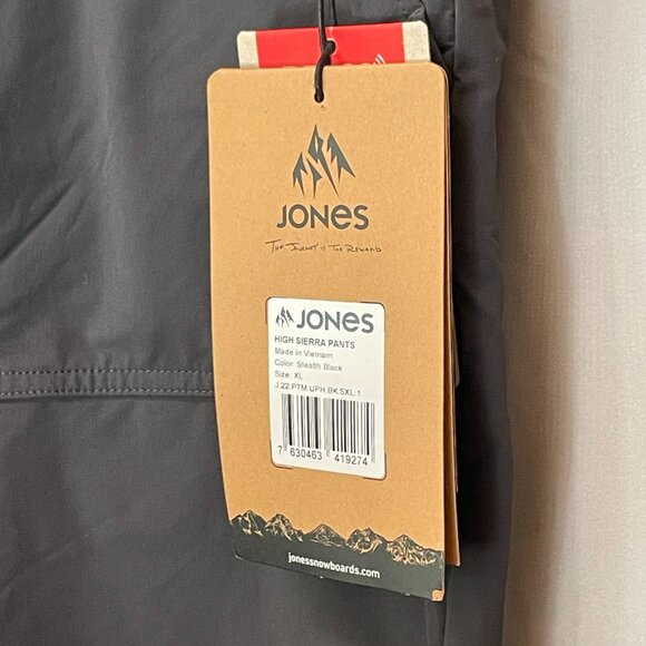 Jones Snowboards High Sierra Pants - Picture 3 of 3